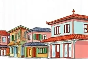 旧钟表店封面，木质柜台上的拆解齿轮与放大镜