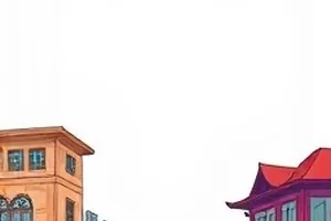 候鸟计划封面，湿地观测塔与成群的候鸟剪影